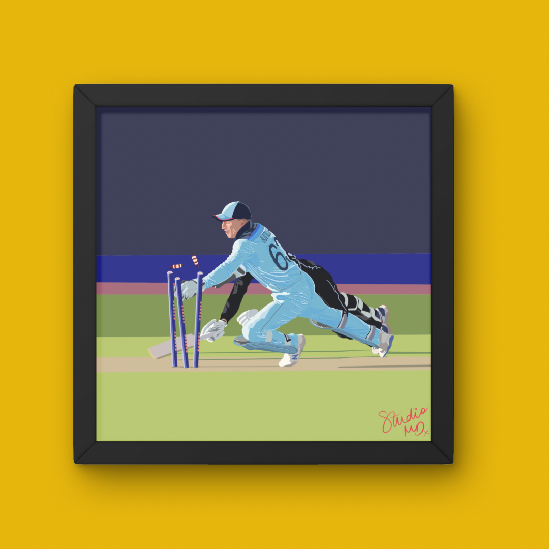 2019 World Cup Winning Moment Lustre Art Print