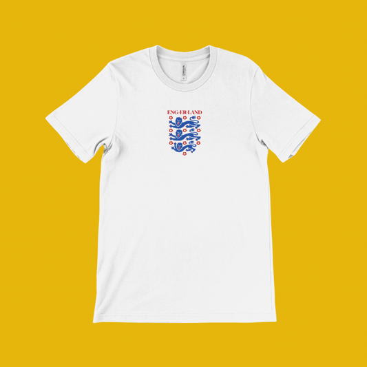 ENG-ER-LAND Three Lions Unisex T-shirt